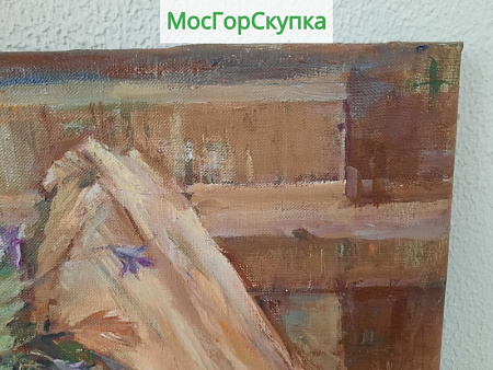 Картина Земляничный букет — холст, масло — Авт. Иванова В.В
