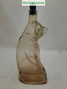 Купить Бутылка водочная Медведь — Стекло. 1890 г