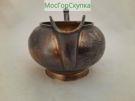 Молочник серебро 84 проба