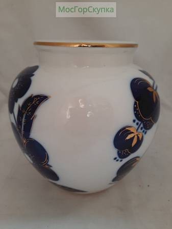 Ваза фарфоровая "Цветы" ЛФЗ