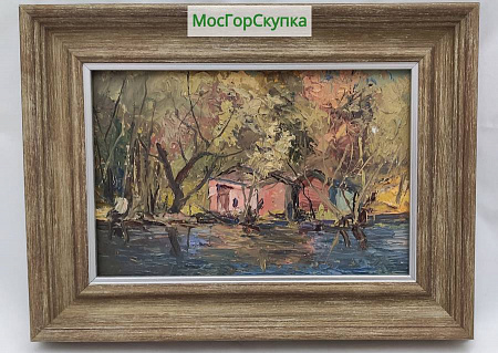 Картина "Покровское Стрешнево" Имханицкий А.М. 1977 год
