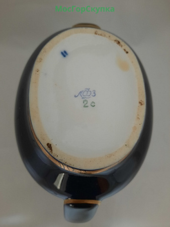 Ваза Веер фарфор ЛФЗ