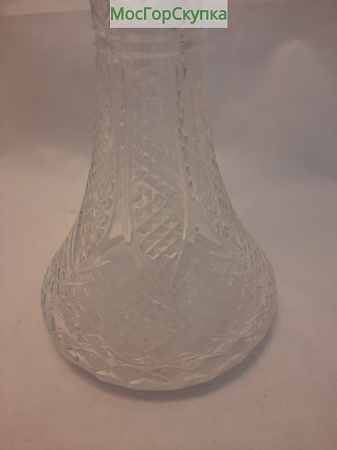 Хрустальный графин — Серебро 875 проба