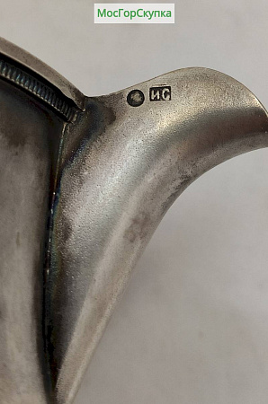 Молочник серебро 84 пробы. И.С.