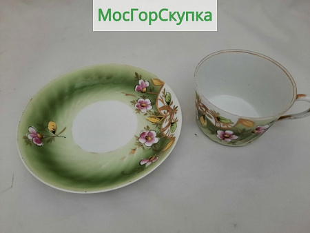Чайная пара — Кузнецовский фарфор