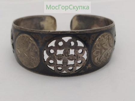 Браслет из серебра 875 пробы