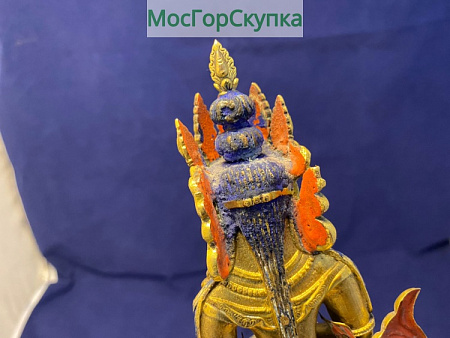 Статуэтка Будды — Бронза, золочение