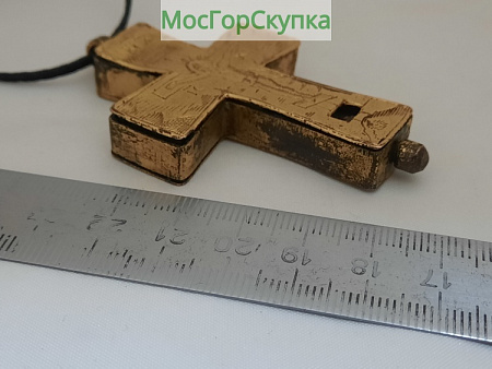 Крест мощевик — 19 век