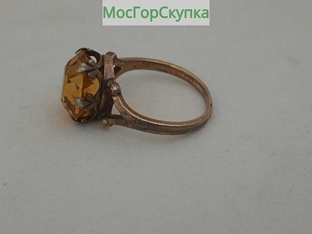 Кольцо, Серебро 875 проба