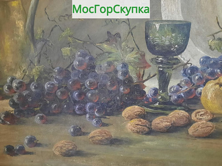 Картина Натюрморт — холст, масло 1912 год
