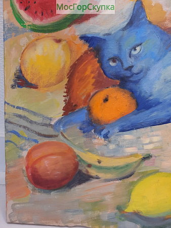 Картина Кошки — холст, масло. Авт. Пашукова Н.