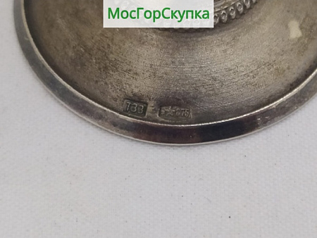 Рюмки 4 штуки — Серебро 875 проба