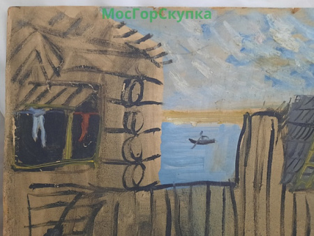 Картина - Север - Конышева Натта, 1980 г.