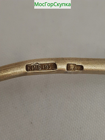 Ложка чайная — серебро 875 пробы, 15.2 грамма