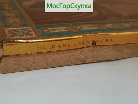 Икона Богородица Владимирская —  А. Жако и Ко Размер 26 х 22 см