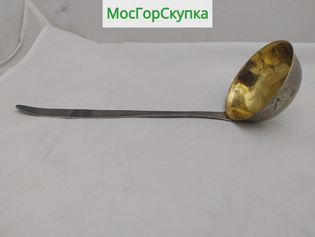 Половник из серебра — серебро 916 пробы