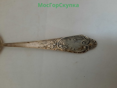Ложка чайная. Серебро 875 проба