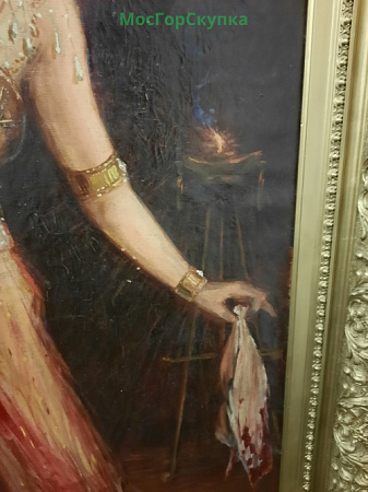 Картина "Саломея - Усекновение головы Иона Предтечи". 1908 г.