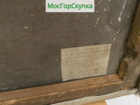 Картина В детской — холст, масло