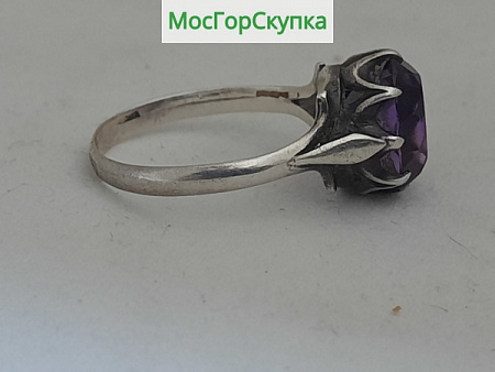 Кольцо, Серебро 875 проба