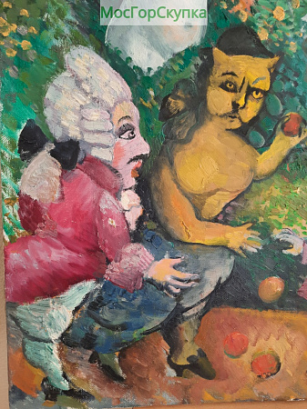 Картина Маскарад, холст, масло