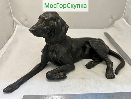 Собака — Чугун - Куса — Высота 17 см, длина 37 см