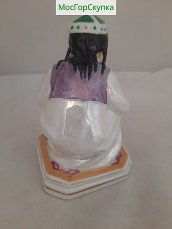 Молочник Юная хозяйка — Дулёво, высота 14 см