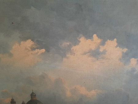 Картина "Венеция" — холст, масло — 19 век