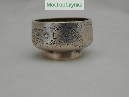Солонка из серебра 84 проба