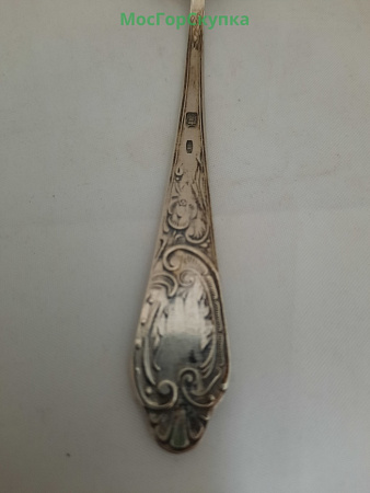 Ложка чайная. Серебро 875 проба