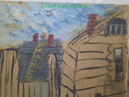 Картина - Север - Конышева Натта, 1980 г.