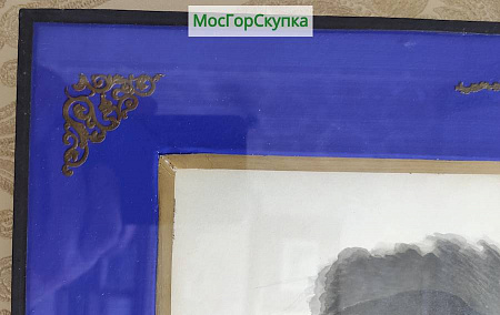 Картина портрет мужчины 1851 год