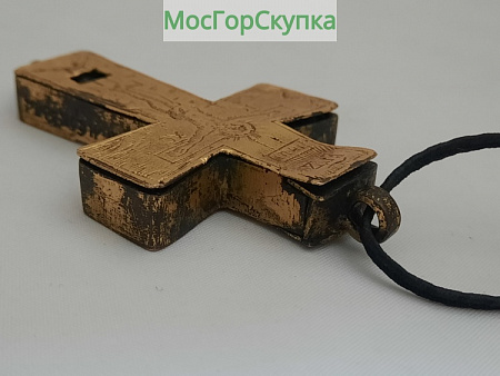 Крест мощевик — 19 век