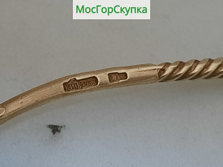 Ложки чайные 4 штуки, Киев 1953 год — серебро 875 пробы