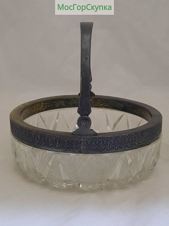 Конфетница Хрусталь СССР