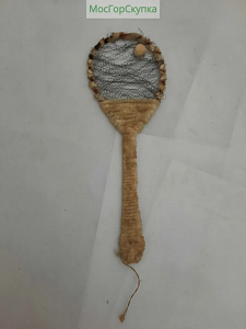 Купить Ёлочная игрушка — Теннисная ракетка СССР