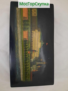 Купить Шкатулка Кремль. Москва, Федоскино. Размер 17 х 9 х 4,5 см