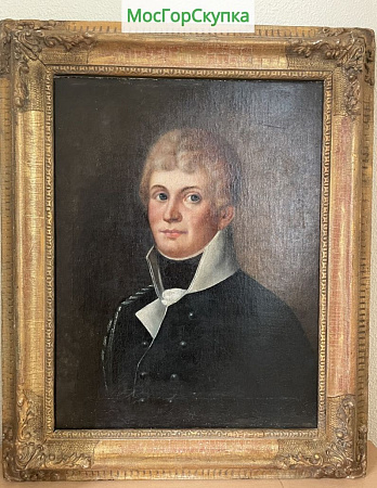 Картина "Портрет мужчины" — холст, масло — размер 72 х 58 см