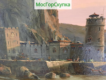 Картина Морской пейзаж Автор Черненко, холст масло