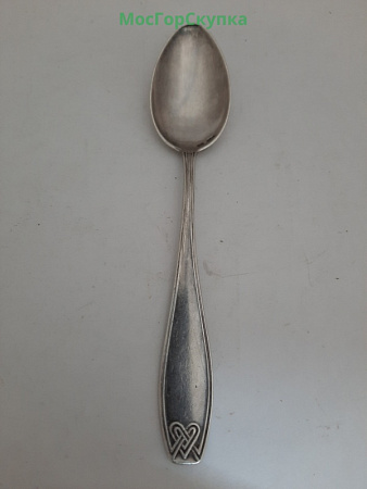 Ложка чайная, серебро 875 проба