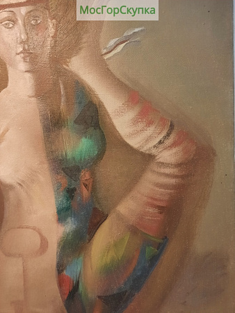 Картина Аэробика — Пашукова Н.Л 1986 г