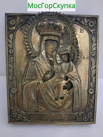  Пресвятая Богородица Черниговская в окладе