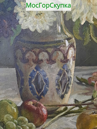 Картина Натюрморт — холст, масло — Мишин Н.В.