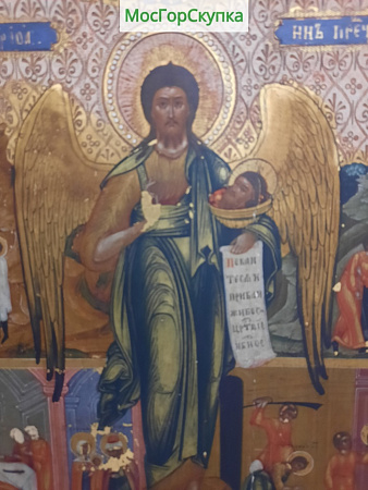Икона Иоанн Предтеча XIX век