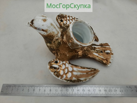 Лампада фарфоровая Голубь — Кузнецов