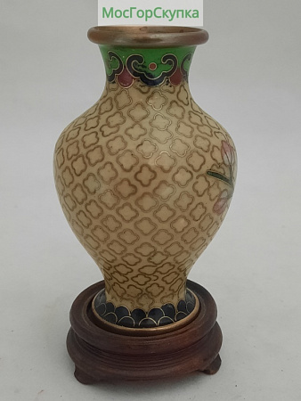 Ваза клуазоне — Китай — 9,5 см