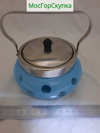 Сахарница. Двуслойное стекло. 1950-е годы