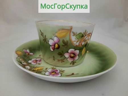 Чайная пара — Кузнецовский фарфор