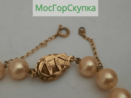 Бусы — Жемчуг — Серебро 925 проба