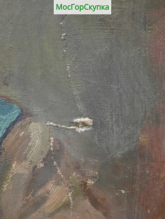 Картина Пограничник — холст, масло Автор Коханова М.Д